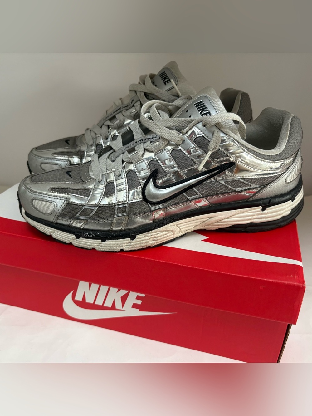 Nike P-6000 “Metallic Silver” Mens - 11 (used with box)
